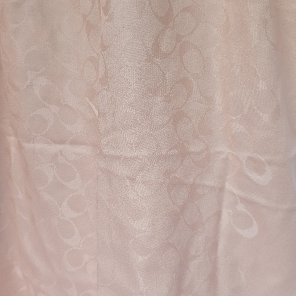 Coach Blush Pink Signature C Wrap Scarf NWT - Picture 4 of 6